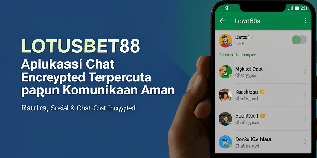 Antarmuka LOTUSBET88 yang modern dan aman untuk chat.